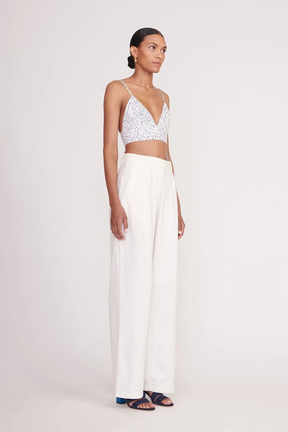 JULES BLOCK HEEL | INK ISLAND BLUE 4 JULES BLOCK HEEL | INK ISLAND BLUE - Image 4