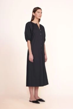 GINA MULE | BLACK -Fashion Shop Vincent Dress Black 00603 web 1