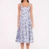 WELLS DRESS | BLUE TOILE