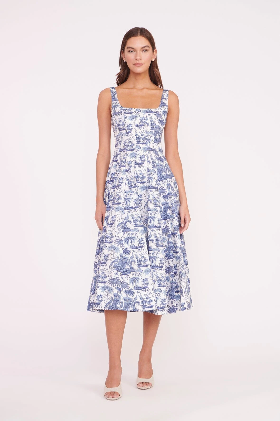 WELLS DRESS | BLUE TOILE 4 WELLS DRESS | BLUE TOILE - Image 4