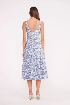 WELLS DRESS | BLUE TOILE 9 WELLS DRESS | BLUE TOILE -Fashion Shop WELLS DRESS TOILE RESHOOT 01664 web