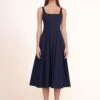 WELLS DRESS | NAVY