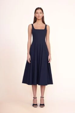 WELLS DRESS | NAVY
