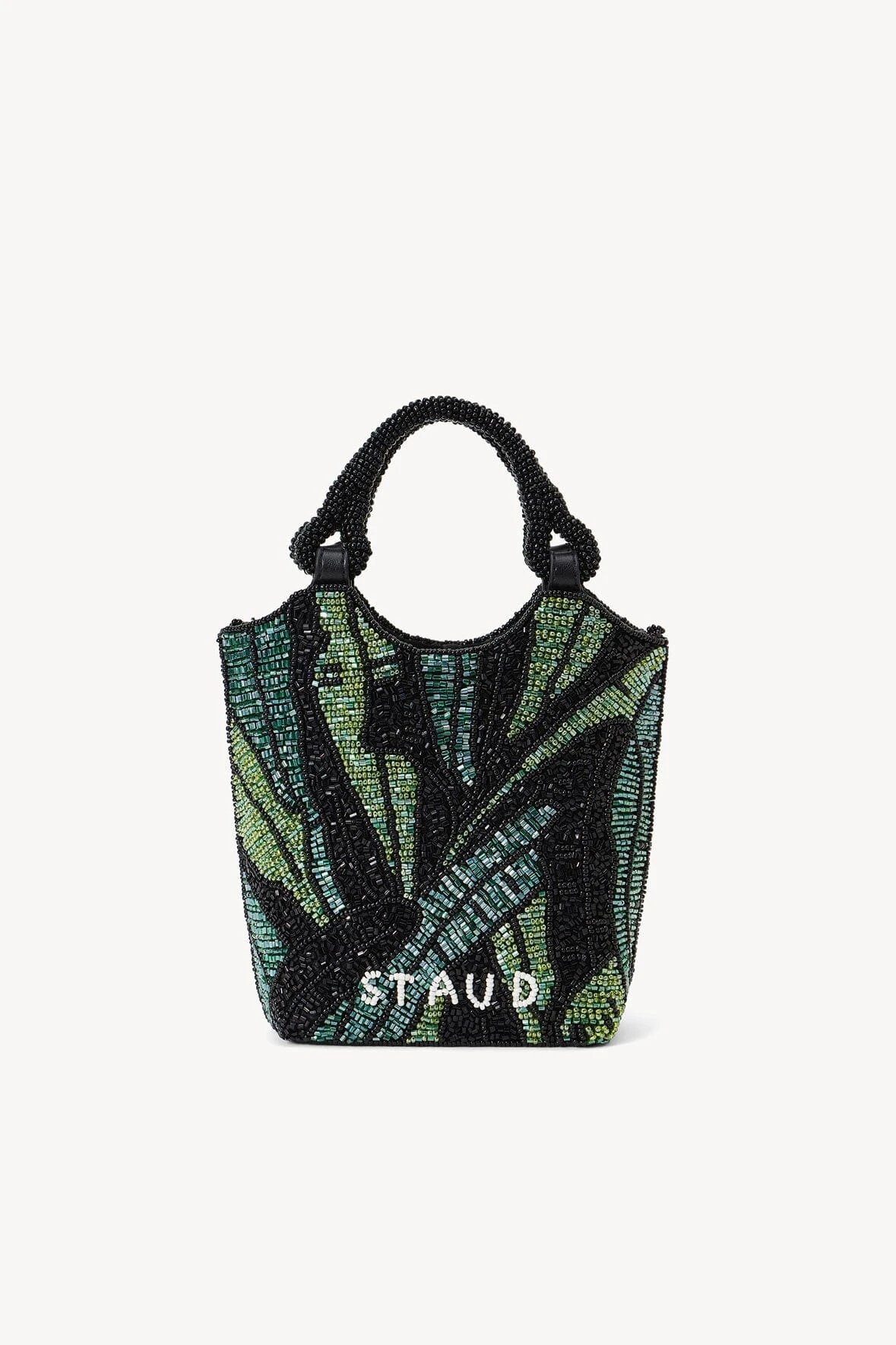 ZOE BEADED BAG | GREEN PALM 3 ZOE BEADED BAG | GREEN PALM - Image 3
