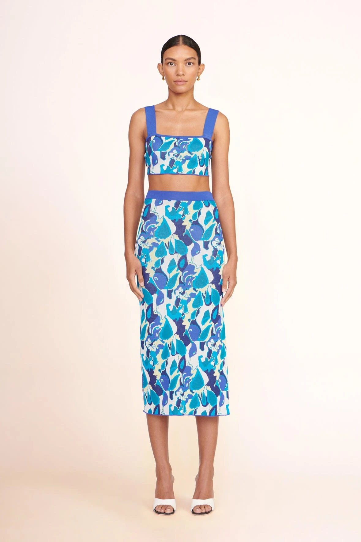 SLOANE HEEL | BLACK WHITE SNAKE EMBOSSED 4 SLOANE HEEL | BLACK WHITE SNAKE EMBOSSED - Image 4