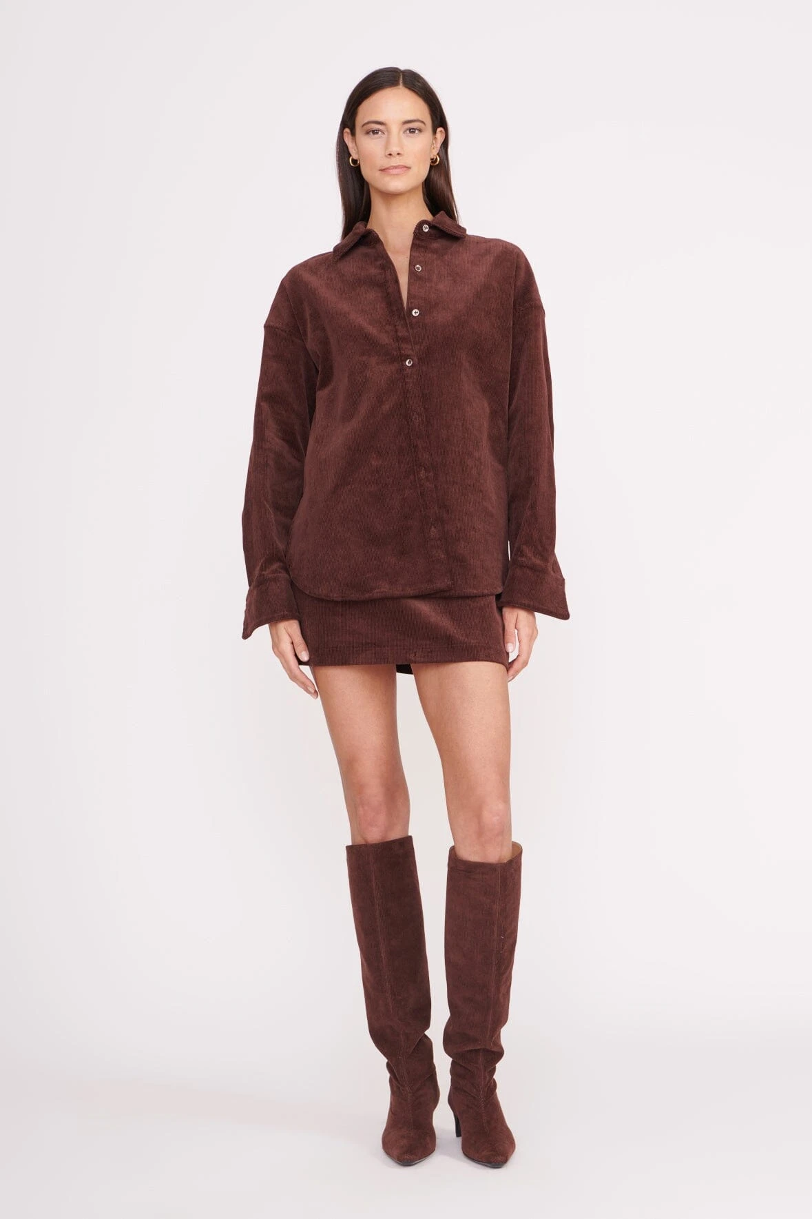 ANNETTE SKIRT | MAHOGANY 6 ANNETTE SKIRT | MAHOGANY - Image 6