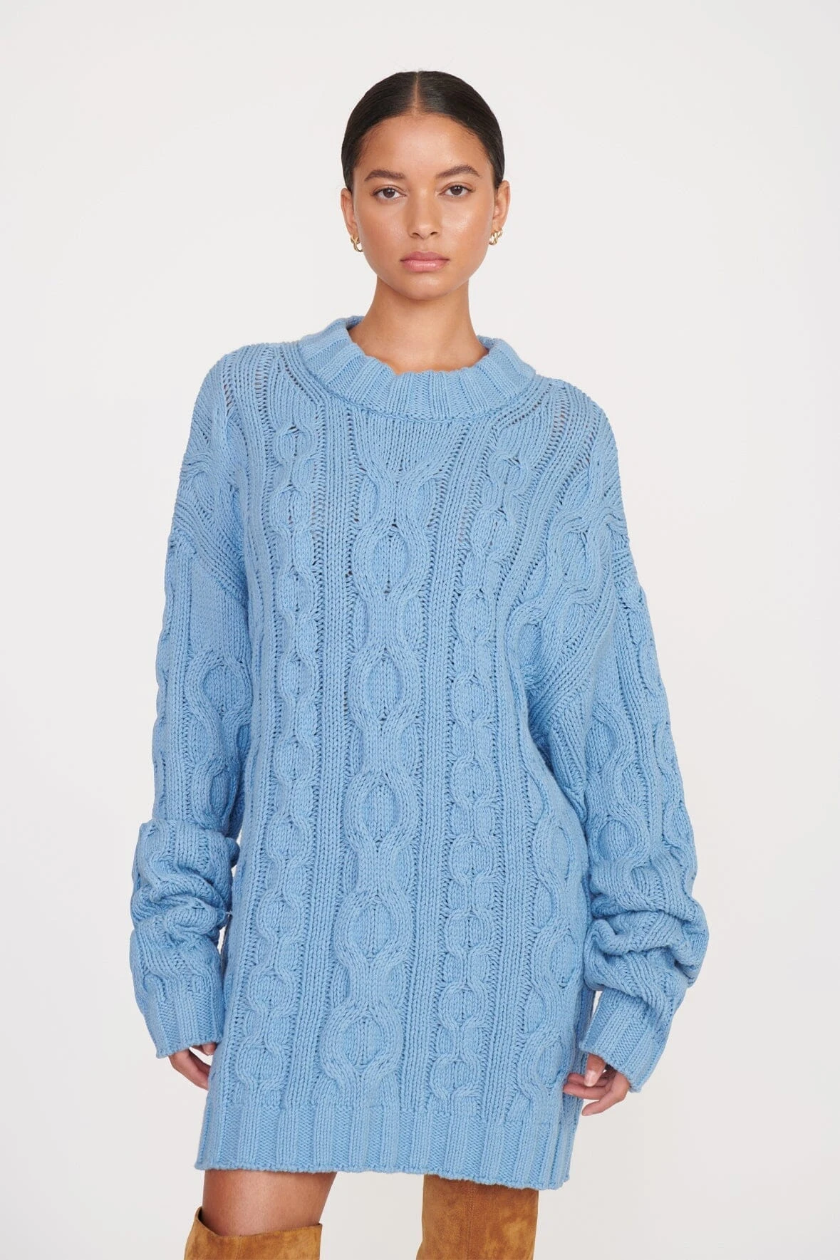 BEEHIVE SWEATER | FRENCH BLUE 1 BEEHIVE SWEATER | FRENCH BLUE