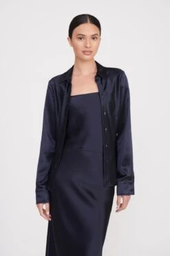 BOGART TOP | NAVY -Fashion Shop bogart top navy 3 f1ef44c6 f168 43b5 a623 8b16132a01ee
