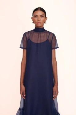CALLUNA DRESS | NAVY -Fashion Shop calluna dress navy 01258 web