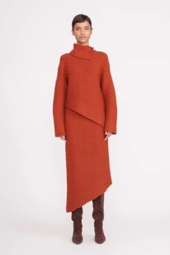 CANTILEVER SKIRT | CINNAMON -Fashion Shop cantilever skirt cinnamon 4 464befde 69b8 4927 b453 b75b7c5dfdf4