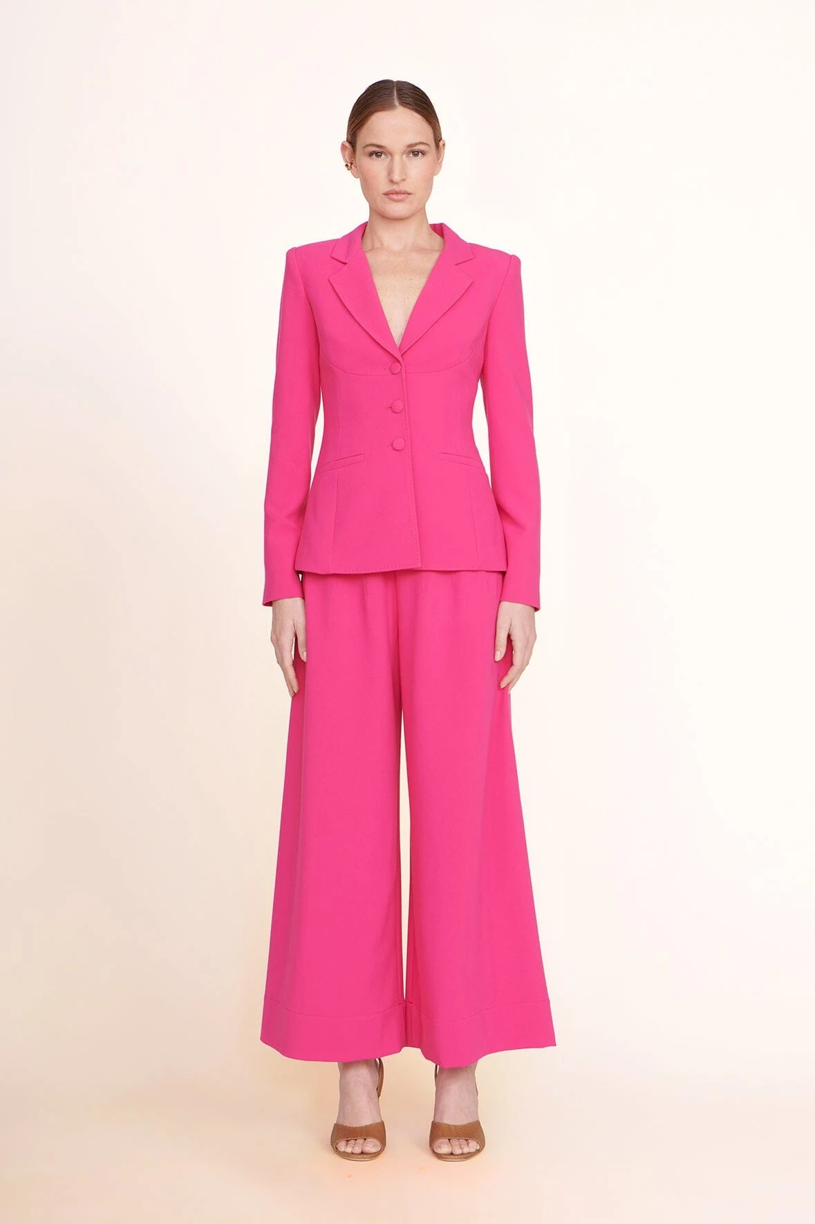 CROPPED CALEB PANT | MAGENTA 1 CROPPED CALEB PANT | MAGENTA