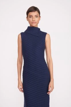 CARY DRESS | NAVY -Fashion Shop cary dress navy 1