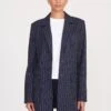 CITY BLAZER | NAVY PINSTRIPE