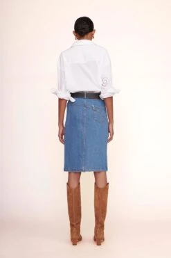 SWIRL BUCKLE BELT | BLACK -Fashion Shop emersyn top white 00637 web