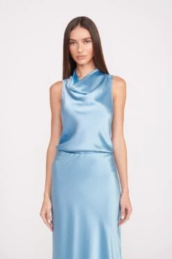 VOYAGE SKIRT | FRENCH BLUE 9 VOYAGE SKIRT | FRENCH BLUE -Fashion Shop fall 23 0120 web