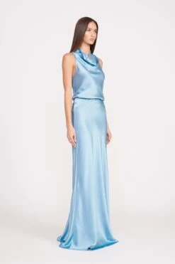 VOYAGE SKIRT | FRENCH BLUE 8 VOYAGE SKIRT | FRENCH BLUE -Fashion Shop fall 23 0124 web