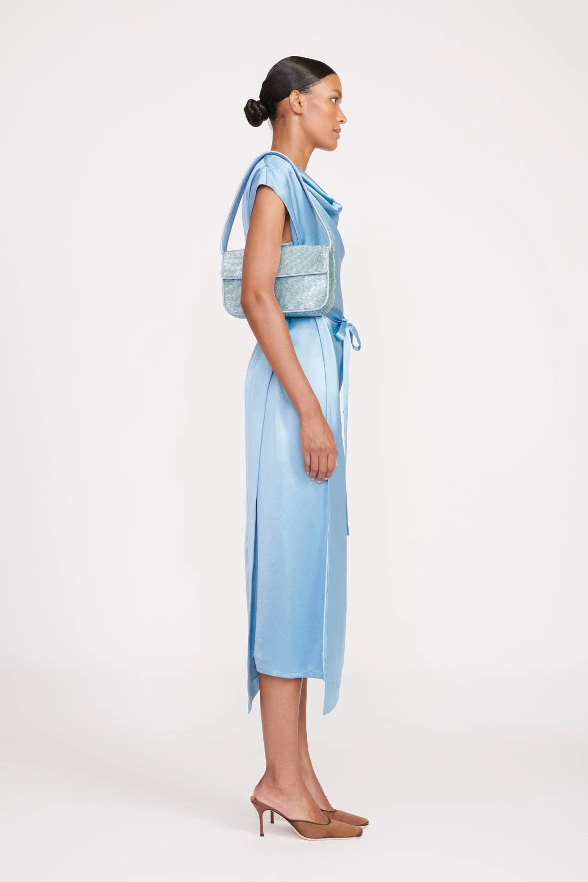 TOMMY BEADED BAG | FRENCH BLUE 4 TOMMY BEADED BAG | FRENCH BLUE - Image 4