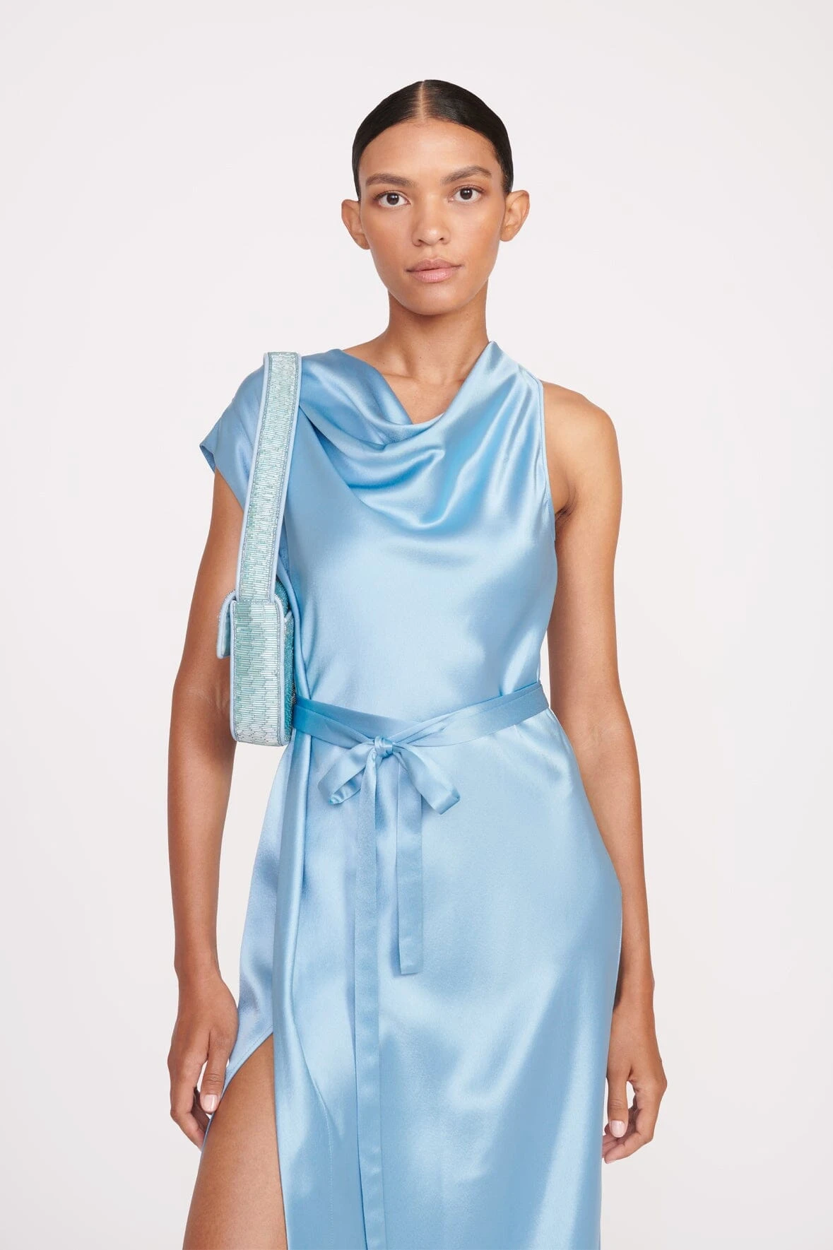 TOMMY BEADED BAG | FRENCH BLUE 2 TOMMY BEADED BAG | FRENCH BLUE - Image 2