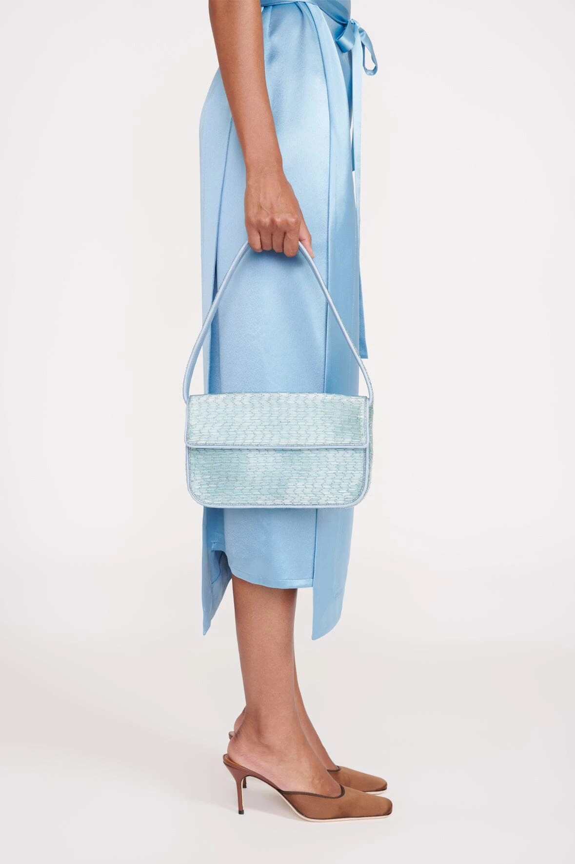 TOMMY BEADED BAG | FRENCH BLUE 5 TOMMY BEADED BAG | FRENCH BLUE - Image 5