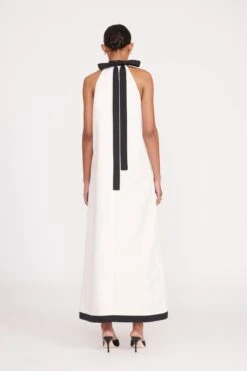 WRIGHT DRESS | ECRU BLACK -Fashion Shop fall 23 1190 web