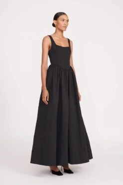 MAXI LANDSCAPE DRESS | BLACK 8 MAXI LANDSCAPE DRESS | BLACK -Fashion Shop fall 23 1314 web