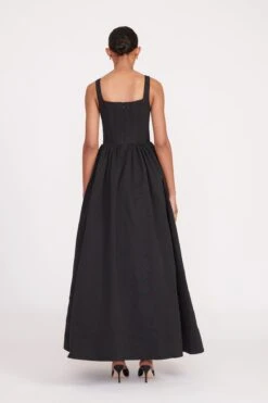 MAXI LANDSCAPE DRESS | BLACK 9 MAXI LANDSCAPE DRESS | BLACK -Fashion Shop fall 23 1323 web