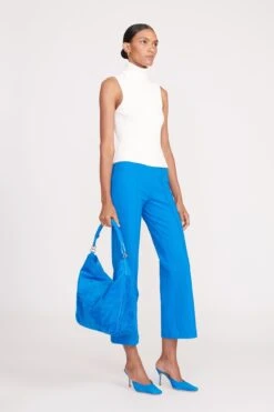 PERRY BAG | DIRECTOR BLUE SUEDE -Fashion Shop fall 23 1396 web