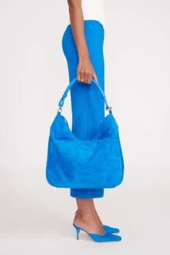 PERRY BAG | DIRECTOR BLUE SUEDE -Fashion Shop fall 23 1402 web