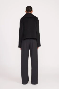 CARVER CROPPED COAT | BLACK 12 CARVER CROPPED COAT | BLACK -Fashion Shop fall 23 1969 web