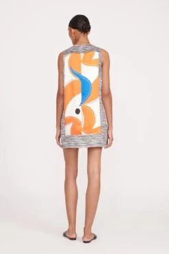 HEPBURN DRESS | MOD FOULARD -Fashion Shop fall 23 2061 web