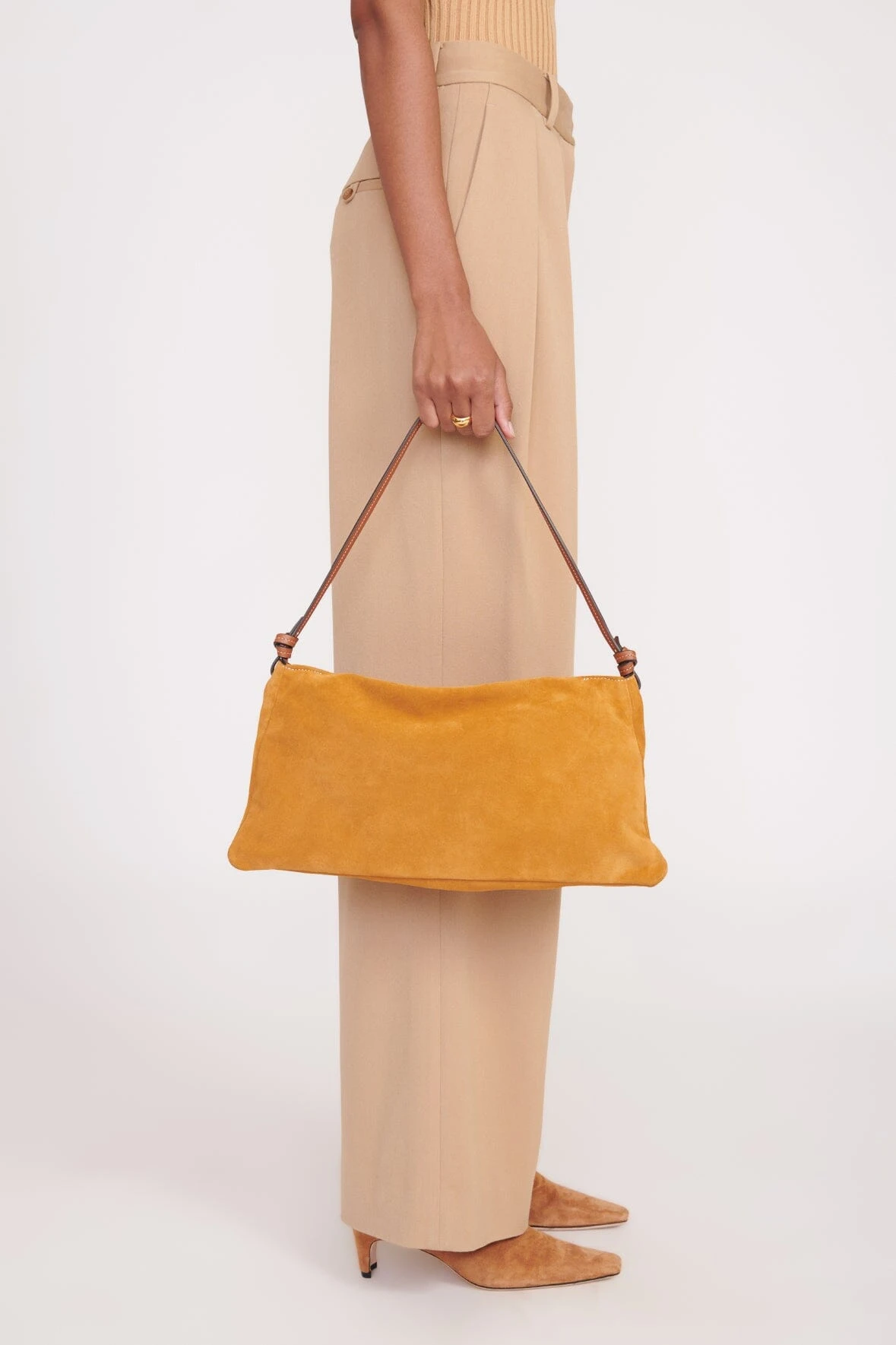 VIVI SHOULDER BAG | TAN SUEDE 5 VIVI SHOULDER BAG | TAN SUEDE - Image 5