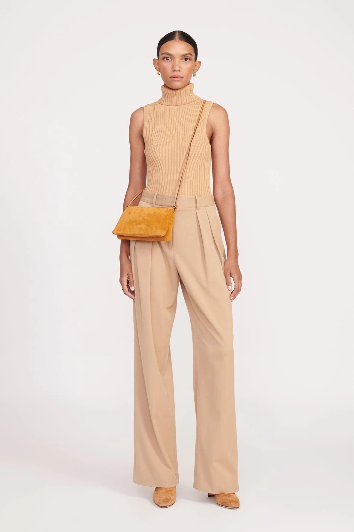 VIVI CROSSBODY BAG | TAN SUEDE 2 VIVI CROSSBODY BAG | TAN SUEDE - Image 2