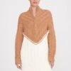 HAMPTON SWEATER | CAMEL IVORY