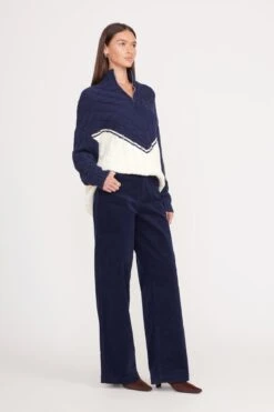 HAMPTON SWEATER | NAVY IVORY -Fashion Shop hampton sweater navy ivory 5 8c7b2f49 b715 4092 8158 6caf3641a326