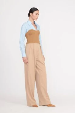 HAZEL TOP | CAMEL FRENCH BLUE 7 HAZEL TOP | CAMEL FRENCH BLUE -Fashion Shop hazel top camel french blue 2 fe09d38f 3ea1 47a1 8ea3 c2ae3966ec51