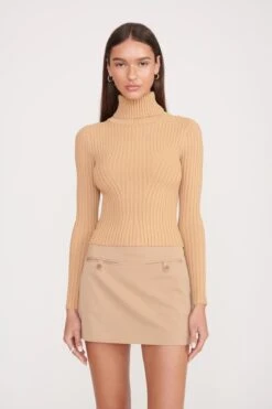 Fashion Shop 18 JACE TOP | CAMEL