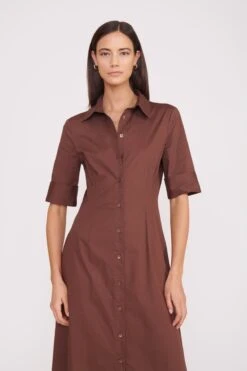 JOAN MAXI DRESS | MAHOGANY -Fashion Shop joan maxi dress mahogany 1