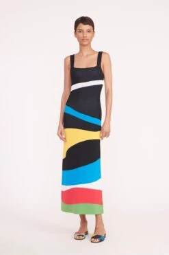 CASPIAN SLIDE | MARBLE WAVE 12 CASPIAN SLIDE | MARBLE WAVE -Fashion Shop katie dress marble wave 02347 web