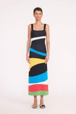 CASPIAN SLIDE | MARBLE WAVE 16 CASPIAN SLIDE | MARBLE WAVE -Fashion Shop katie dress marble wave 02349 web