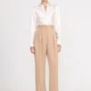 LUISA PANT | CAMEL SUITING