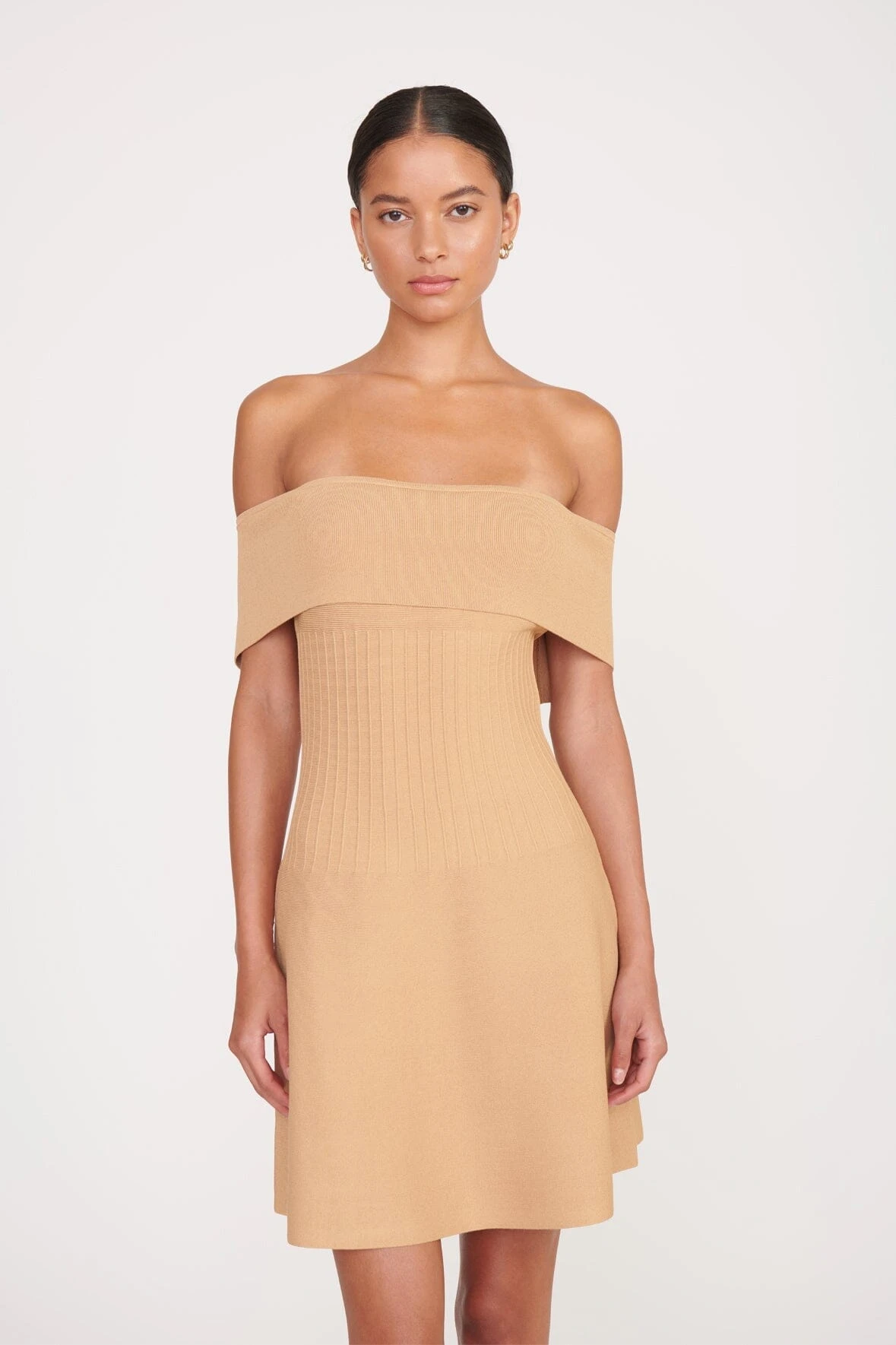 MINI ARTISTRY DRESS | CAMEL 4 MINI ARTISTRY DRESS | CAMEL - Image 4