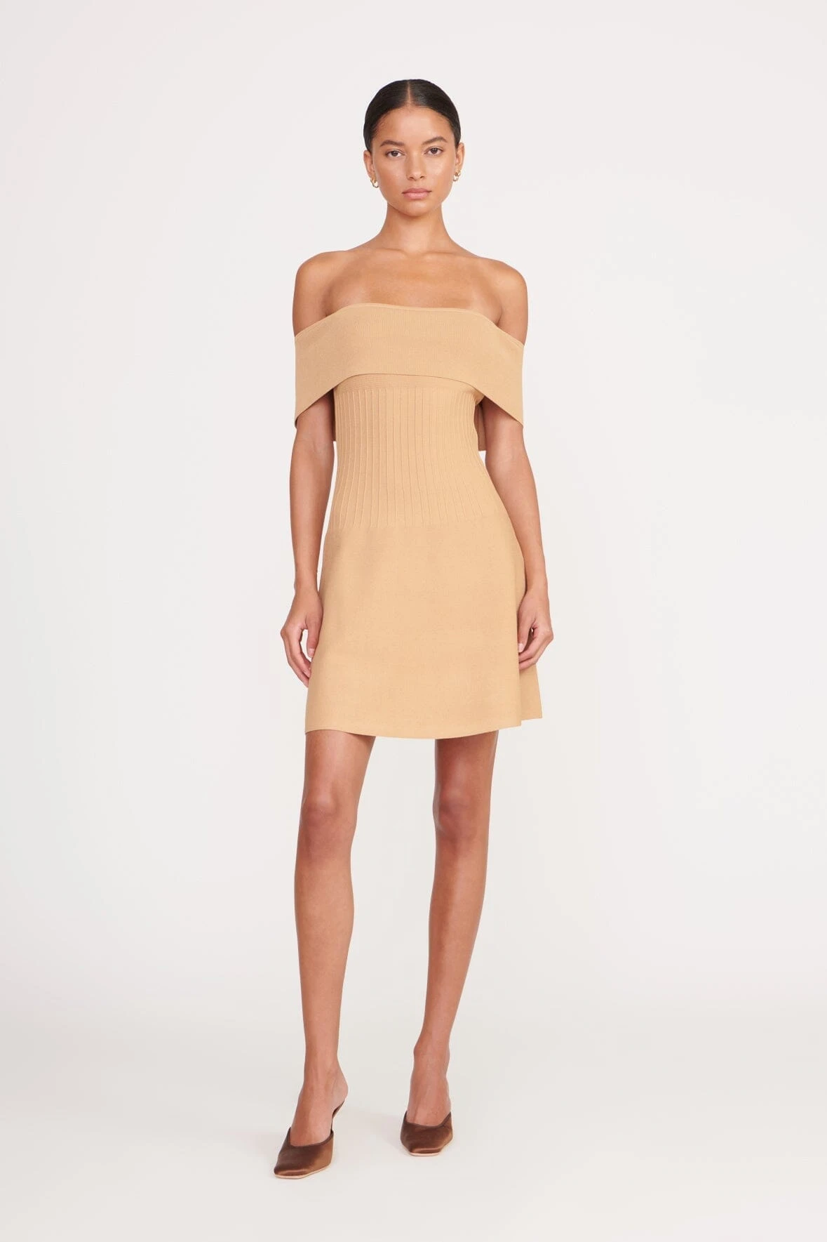 MINI ARTISTRY DRESS | CAMEL 1 MINI ARTISTRY DRESS | CAMEL