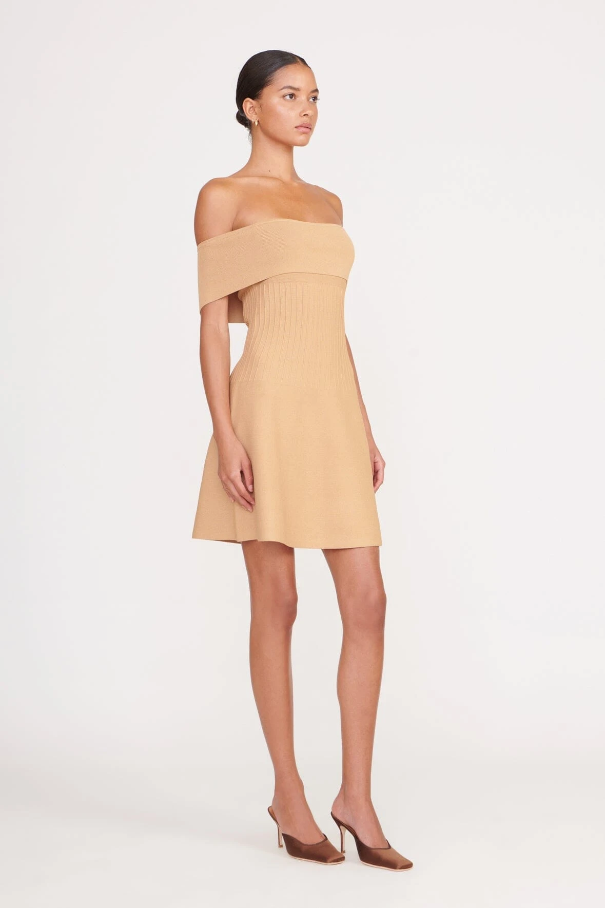 MINI ARTISTRY DRESS | CAMEL 2 MINI ARTISTRY DRESS | CAMEL - Image 2