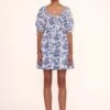 MINI FAYE DRESS | BLUE TOILE