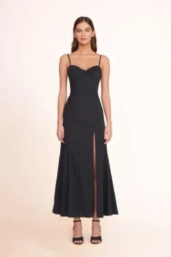 SOLANGE HEEL | BLACK -Fashion Shop nataly dress black 2 7e36289e 7ad5 4187 8de9 e790281a3357