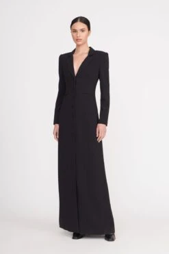 ONASSIS COAT | BLACK -Fashion Shop onassis coat black 5 75452c4e 74c3 4f25 9020 216d20b27ccf