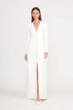 ONASSIS COAT | ECRU -Fashion Shop onassis coat ecru 7 e5a9a9c8 9b95 48ea 870a 1e96d4a014d4