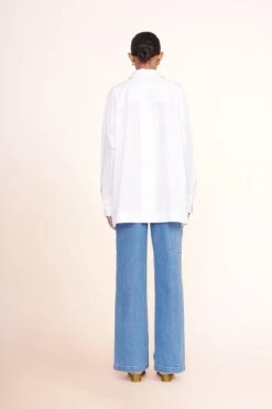 PAYTON TOP | WHITE -Fashion Shop payton top white painter pant medium wash 00944 web