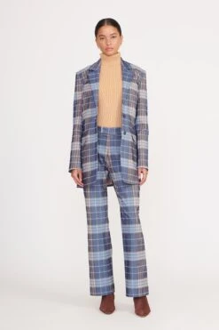 Fashion Shop 14 PIROUETTE PANT | FRENCH BLUE MEGA PLAID
