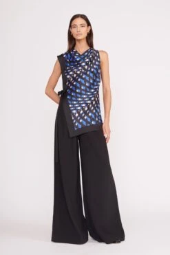 SAWYER TOP | PAINTED ARGYLE BLACK -Fashion Shop sawyer top painted argyle black 3 d998e498 441e 4f27 8145 cb54dc813474